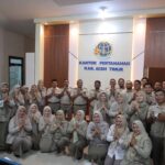 Halalbihalal Kantah Aceh Timur Perkuat Soliditas, Awali Kinerja Pasca-Lebaran