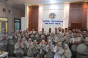 Halalbihalal Kantah Aceh Timur Perkuat Soliditas, Awali Kinerja Pasca-Lebaran