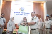 Perpisahan Penuh Haru di Kantah Aceh Timur, Pegawai PPPK Diantar ke Tugas Baru