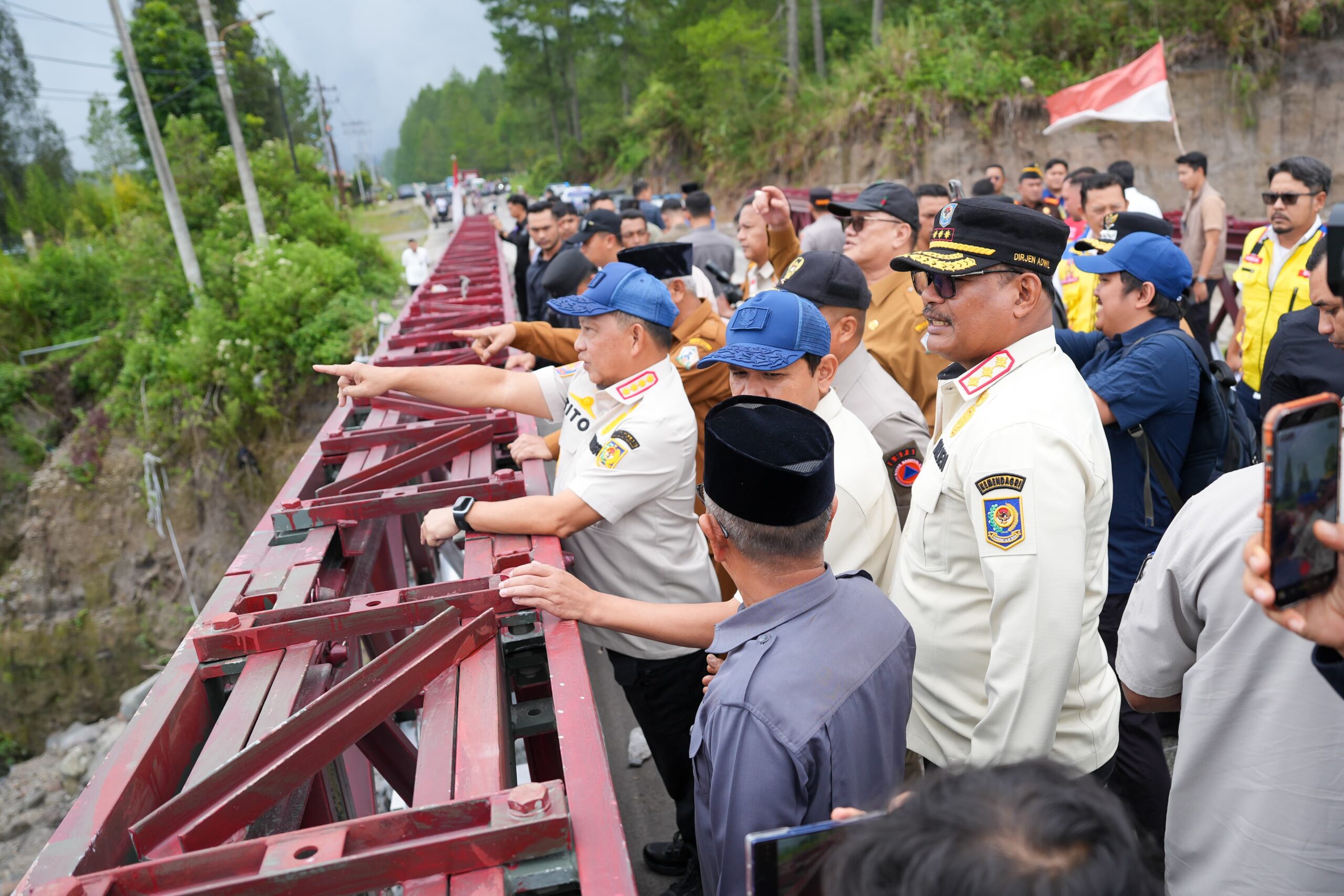 Kepala Posko Wilayah Satgas PRR Dampingi Mendagri Kunjungan ke Bener Meriah dan Aceh Tengah