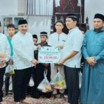 Safari Ramadhan di Langsa, Reza Saputra Pererat Silaturahmi dan Santuni Anak Yatim