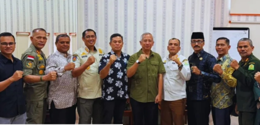 Satpol PP dan WH Aceh Terima Kunjungan Direktur Satpol PP dan Linmas Kemendagri