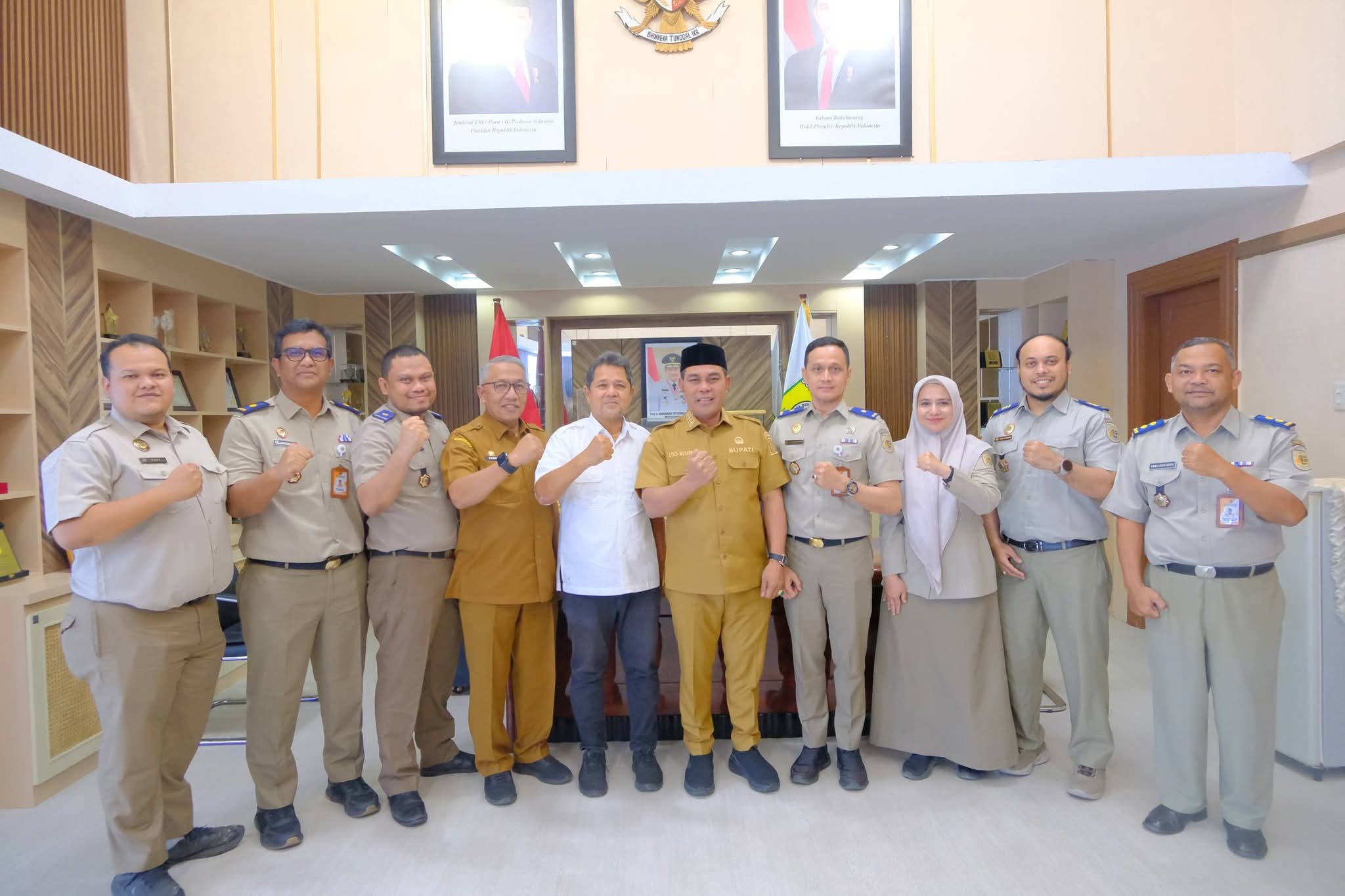 Kantor Pertanahan Aceh Besar Perkuat Sinergi dengan Pemkab, Dorong Percepatan Program Strategis Nasional