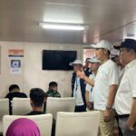 Sekda Aceh Sapa Pemudik di KMP Aceh Hebat 2, Total 650 Tiket Gratis Disiapkan ke Sabang
