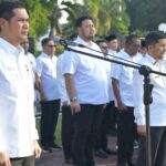 Sekda Aceh Pimpin Apel Perdana Pasca Idul Fitri, Ajak ASN Tingkatkan Kinerja dan Disiplin
