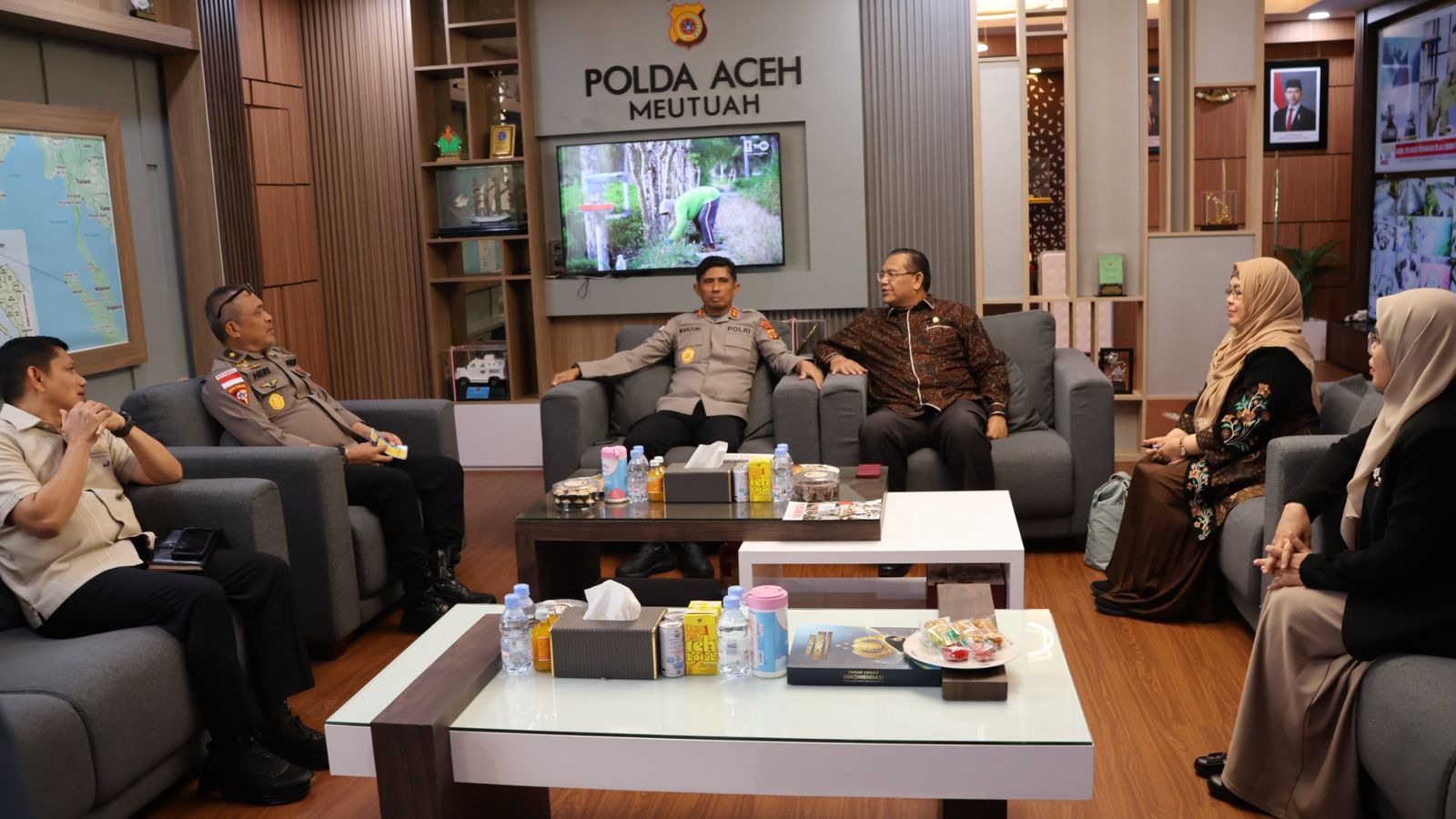 Audiensi UIN Ar-Raniry dengan Polda Aceh, Kapolda Dorong Peningkatan Literasi Hukum dan Keamanan di Kampus