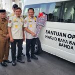Mendagri Serahkan Mobil Operasional untuk Masjid Raya Baiturrahman, Kadis DSI Aceh Ucapkan Terima Kasih