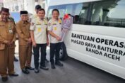 Mendagri Serahkan Mobil Operasional untuk Masjid Raya Baiturrahman, Kadis DSI Aceh Ucapkan Terima Kasih