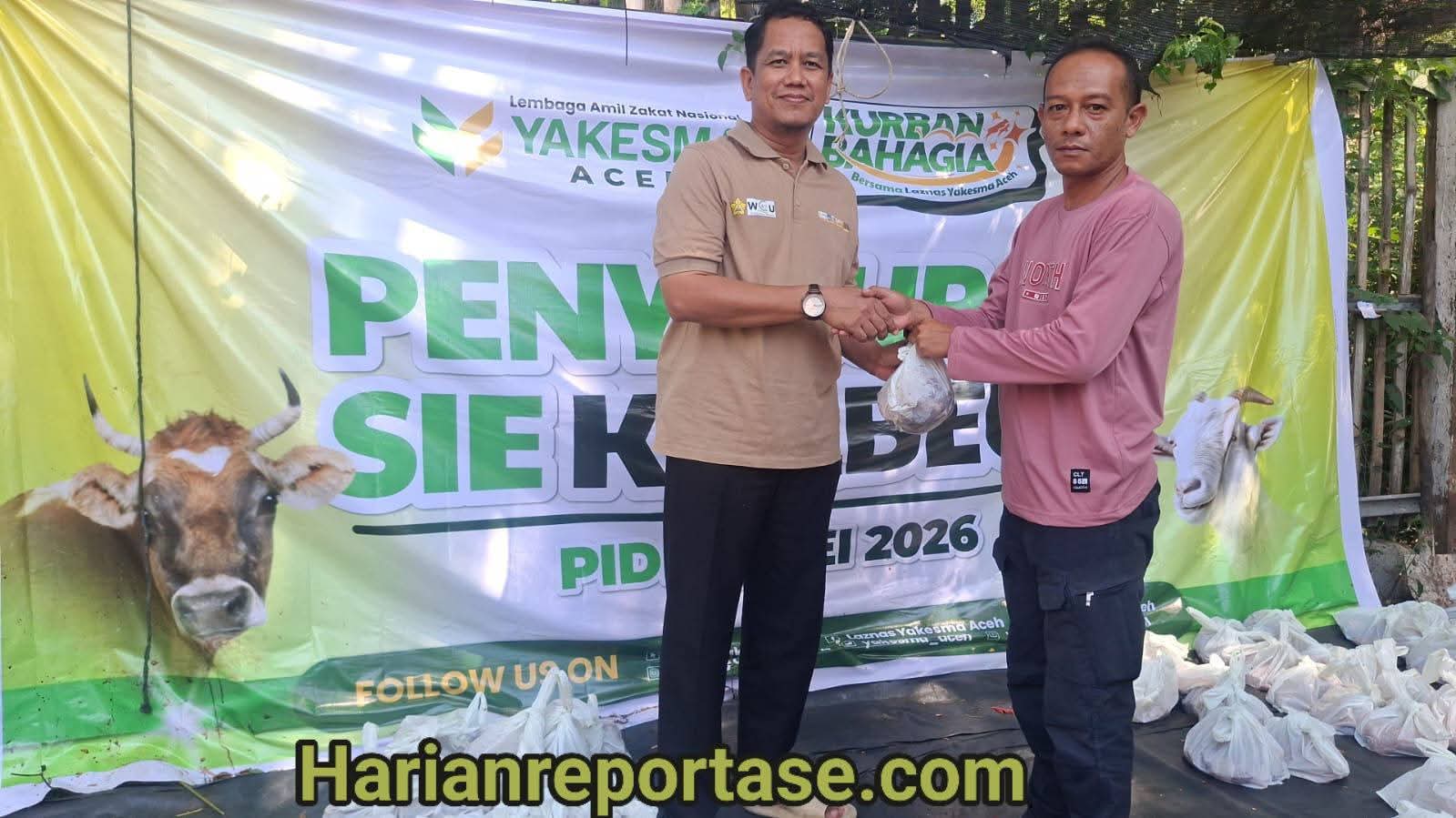 YAKESMA Aceh Salurkan 36 Hewan Kurban ke 13 Kabupaten/Kota