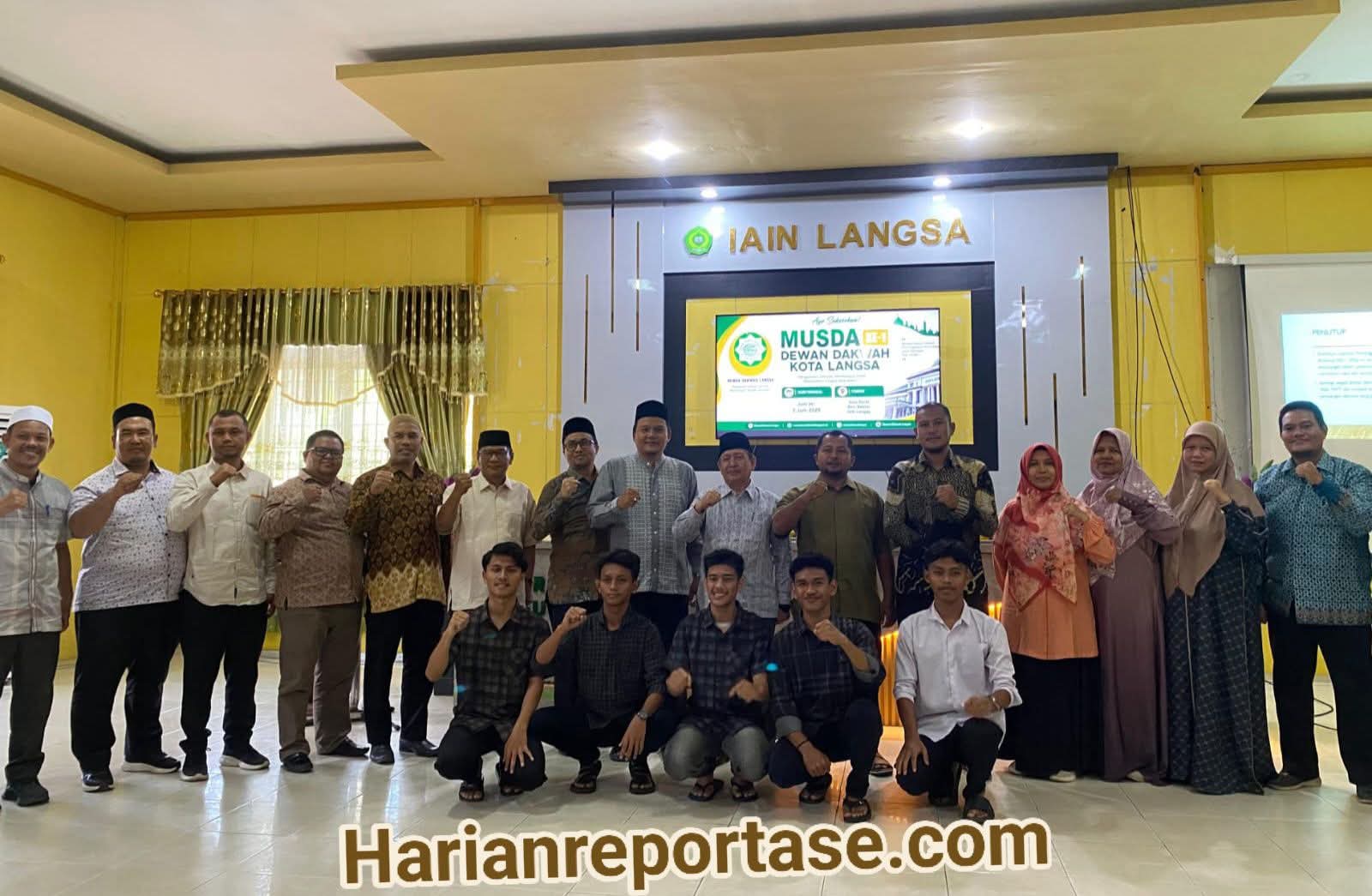 Dr. M. Suhaily Sufyan Terpilih Aklamasi Pimpin Dewan Dakwah Kota Langsa Periode 2026–2031