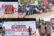 RAPI Aceh Timur Ikut Pengukuhan dan Simulasi Kampung Siaga Bencana di Birem Bayeun