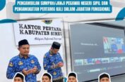 Pegawai Kantor Pertanahan Simeulue Resmi Diambil Sumpah PNS dan Diangkat dalam Jabatan Fungsional