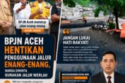 BPJN Aceh Diminta Tak Asal Tutup Jalan Enang-Enang, SEKBER Aceh Relawan Mualem-Dek Fadh: Jangan Lukai Hati Rakyat Gayo!