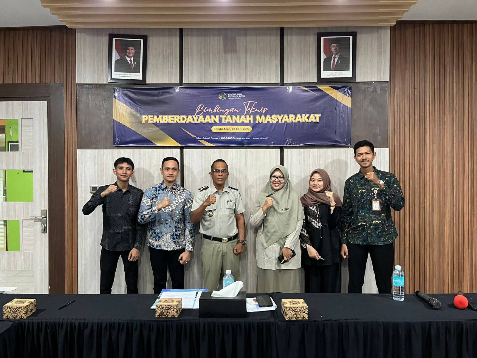 Percepat Reforma Agraria, Kantor Pertanahan Aceh Besar Ikuti Bimtek Pemberdayaan Tanah Masyarakat