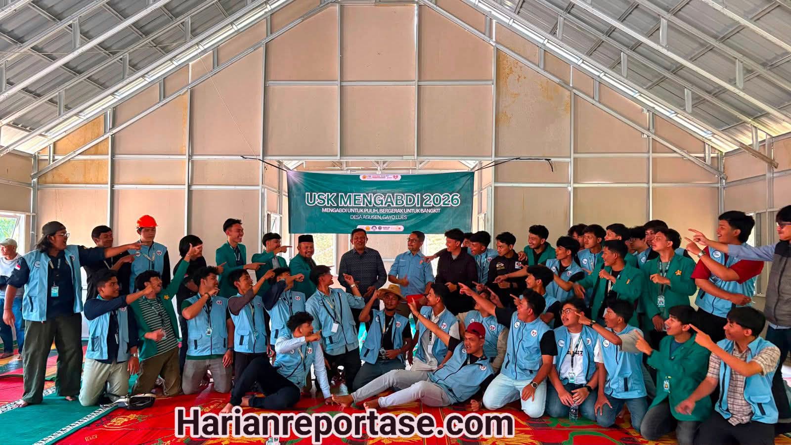 Dari Air Bersih hingga Cahaya Harapan, Mahasiswa USK Bangkitkan Desa Agusen