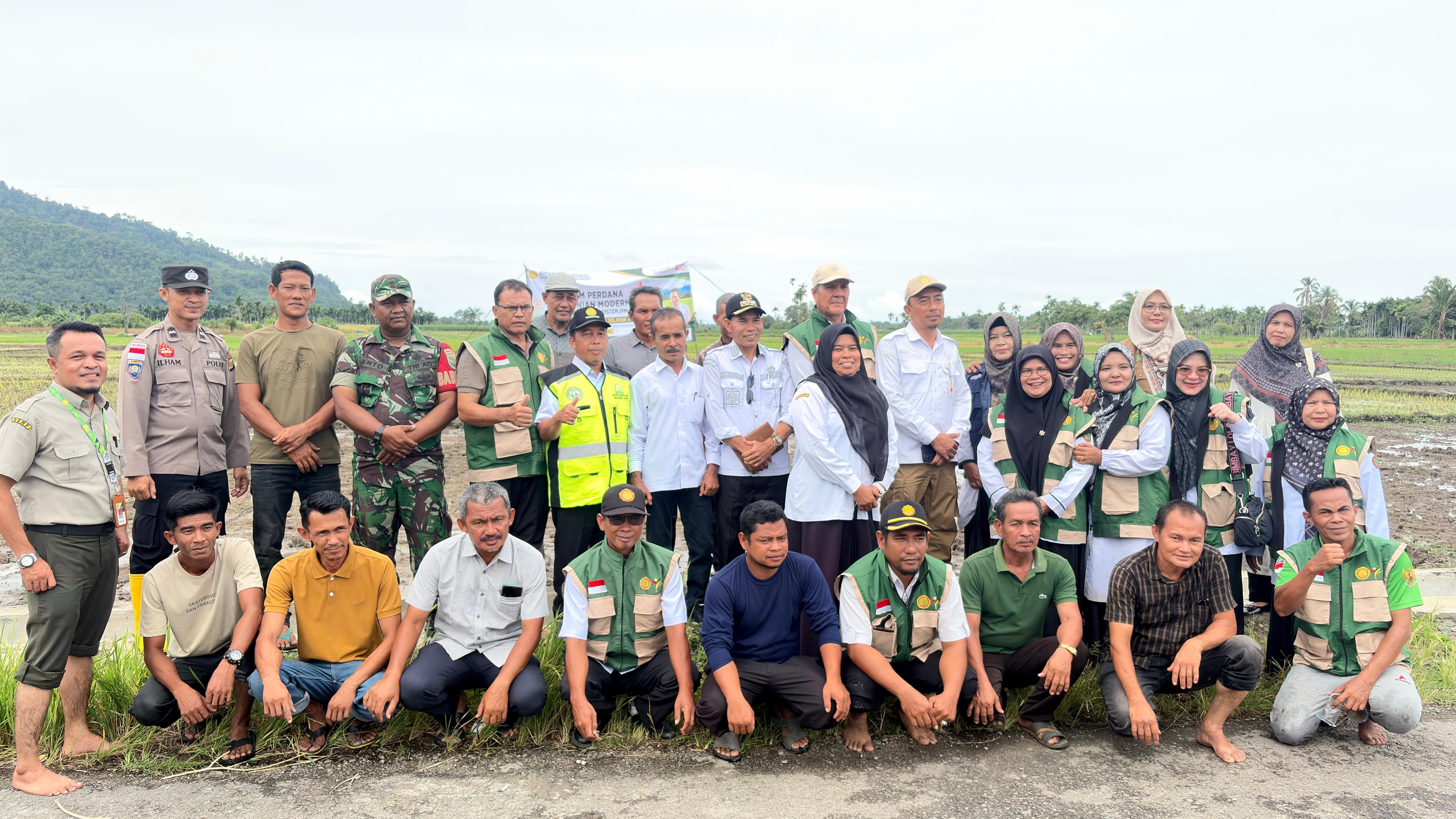 BRMP Aceh Gelar Tanam Perdana Sistem PM AAS di Aceh Selatan