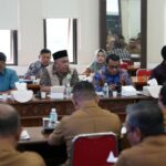 Rapat Satgas Pengawasan Penanggulangan Bencana Hidrometeorologi Aceh