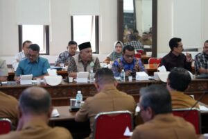 Rapat Satgas Pengawasan Penanggulangan Bencana Hidrometeorologi Aceh