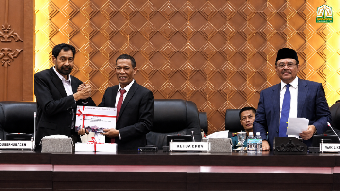 Pemerintah Aceh Sampaikan Raqan Pertanggungjawaban APBA 2025 dalam Rapat Paripurna DPRA