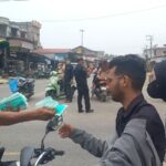 Cegah Risiko Gangguan Pernapasan, RAPI Aceh Timur Bagikan Masker Gratis