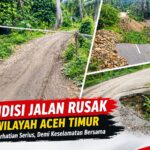 Jalan Peureulak–Lokop Segmen II Rusak Parah, Warga Serbajadi Desak Gubernur Aceh Segera Bertindak